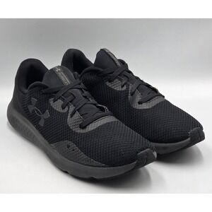 Under Armour Charged Pursuit 3 Mens 13 Black Running Shoes 3024878-002